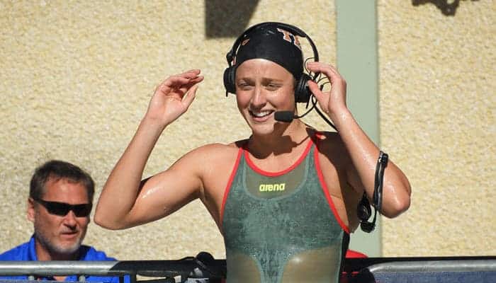 Photo of world-class competitive swimmer that is suing Cooper Clinic affiliate over multivitamin that led to suspension