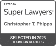 Christopher Phipps Super Lawyers badge