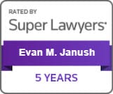 Evan-Janush-Super-Lawyers-2022-badge 5 years