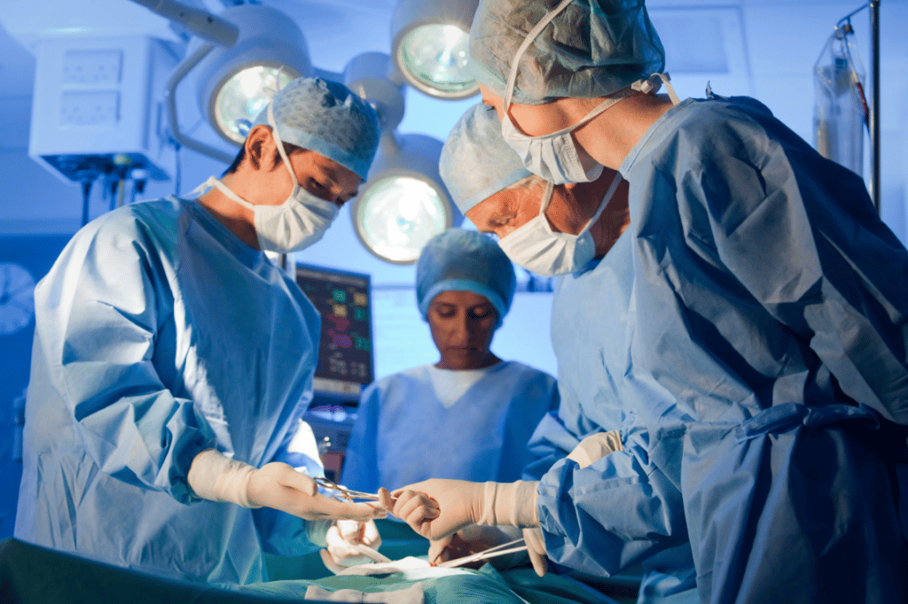 doctors in the OR