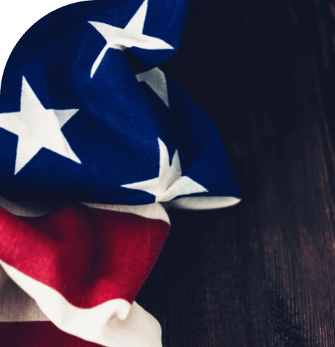 an american flag
