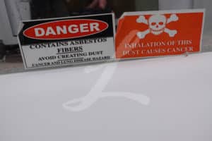 Danger Asbestos Labels