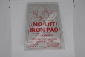 No-Lift Iron Pad