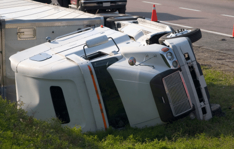 turn over truck