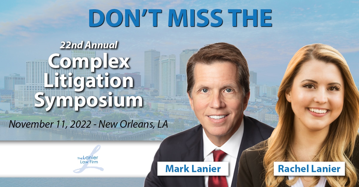 Lanier - Complex Litigation Symposium