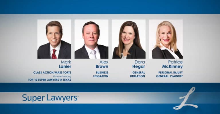 Lanier Texas Super Lawyers 2022