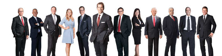 Group photo of Lanier Law Firm attorneys