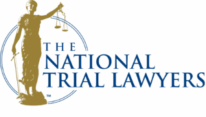The National Trial Lawyers badge