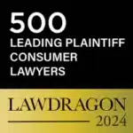 500 Leading Plaintiff Consumer Lawyers official 2024 badge by Lawdragon
