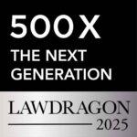 500 X The Next Generation official 2025 badge by Lawdragon
