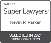 Kevin P. Parker's official Super Lawyers 2024 badge
