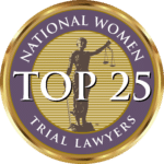 National Women Trial Lawyers Top 25 badge