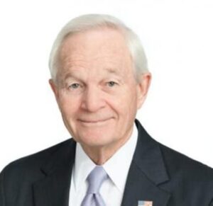 Headshot of attorney Skip McBride who serves as Of Counsel for the Lanier Law Firm Issues and Appeals section.