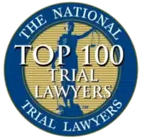 The National Trial Lawyers Top 100 Trial Lawyers badge