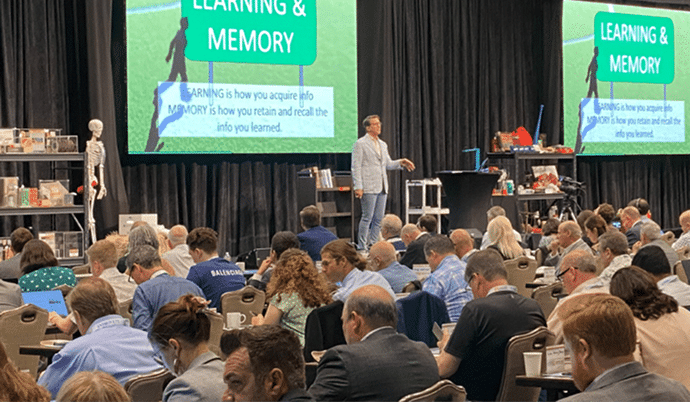 W. Mark Lanier speaking in a conference