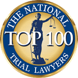 The National Trial Lawyers Top 100 Trial Lawyers badge