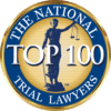 The National Trial Lawyers Top 100 Trial Lawyers badge
