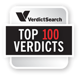 W. Mark Lanier's Top 100 Verdicts badge by VerdictSearch