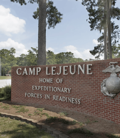 Camp Lejeune entrance