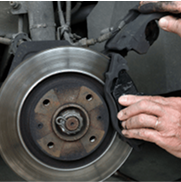 Asbestos-containing car brakes