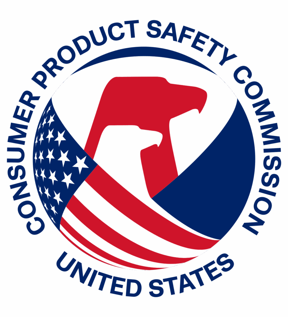 Consumer Product Safety Improvement Act, or CPSIA logo as part of Child Product Safety standards