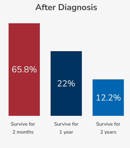 Survival rate graphic