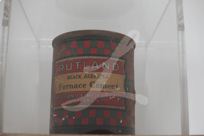 Asbestos-Containing furnance cement by Rutland