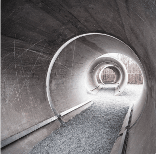 Large Asbestos-Containing Cement Pipe