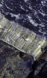 Magnified Image of Anthophyllite Asbestos