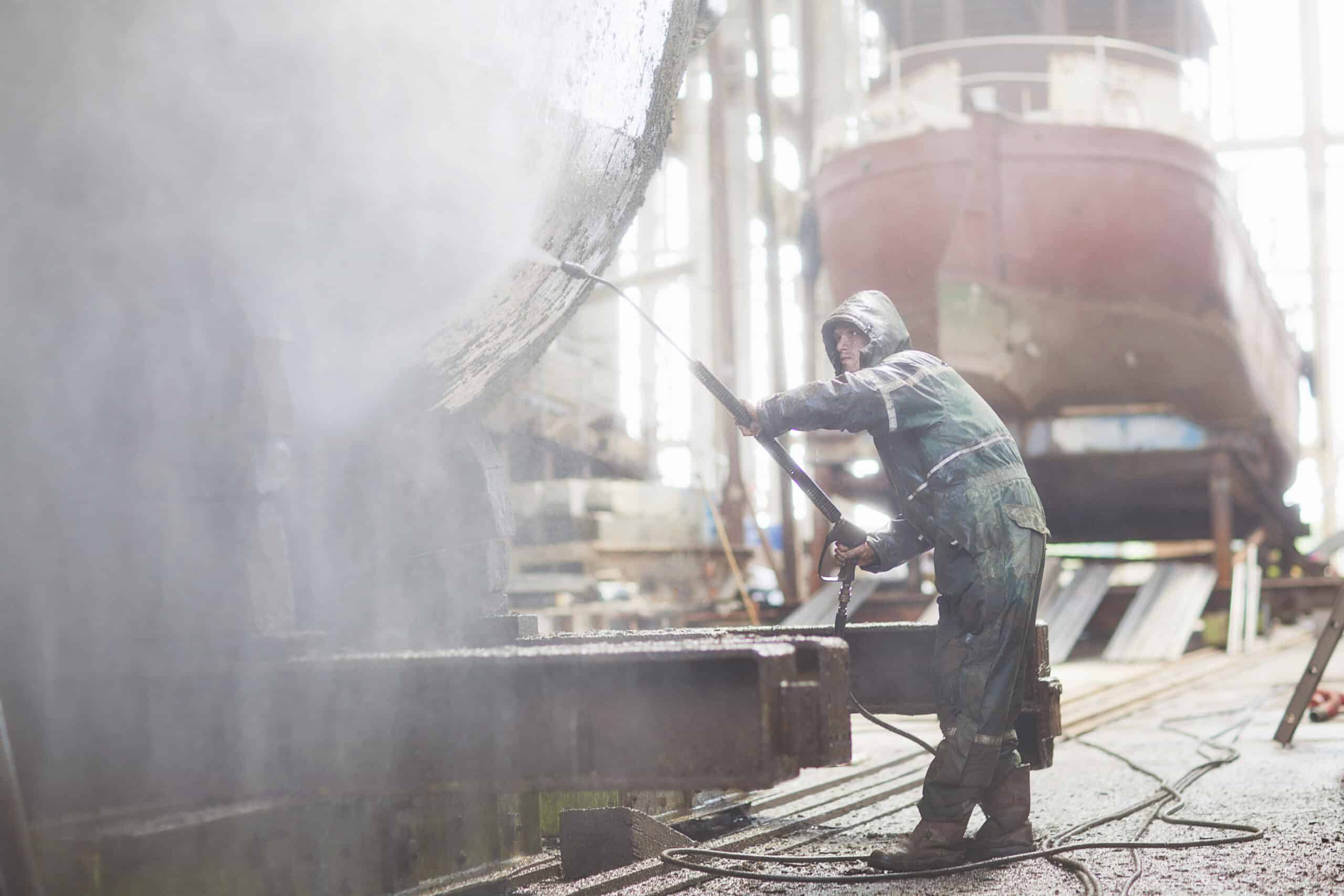 Shipyard Risks Image Shipyard Workers and Asbestos Exposure - Mesothelioma Risks