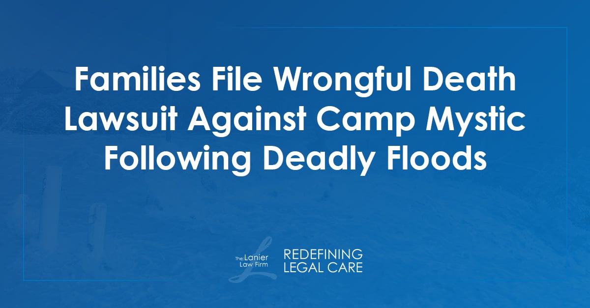 Camp Mystic Wrongful Death Lawsuit Filed