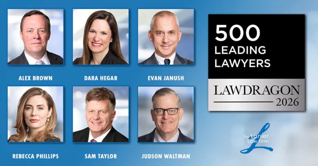 Six Lanier Attorneys in the Lawdragon Leading 500 Lawyers