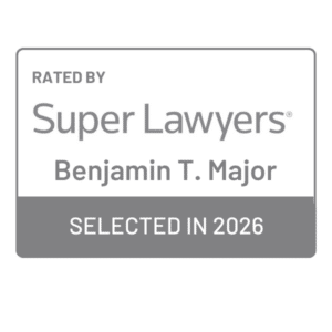 Super Lawyers 2026 Badge - Benjamin T. Major