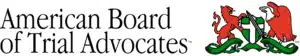 American Board of Trial Advocates logo