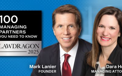 Mark Lanier and Dara Hegar named to Lawdragon 100 Managing Attorneys You Should Know