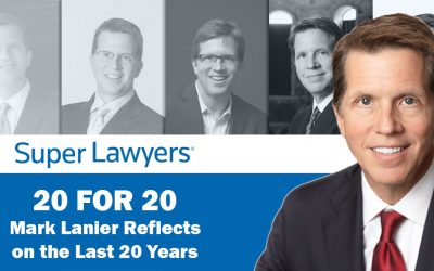 Lanier – Super Lawyers 20 for 20 Mark Lanier Super Lawyer for 20 Years