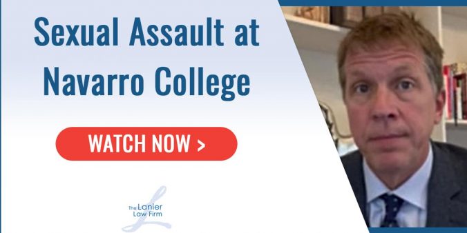 Mark Lanier speaks on sexual assault at Navarro College